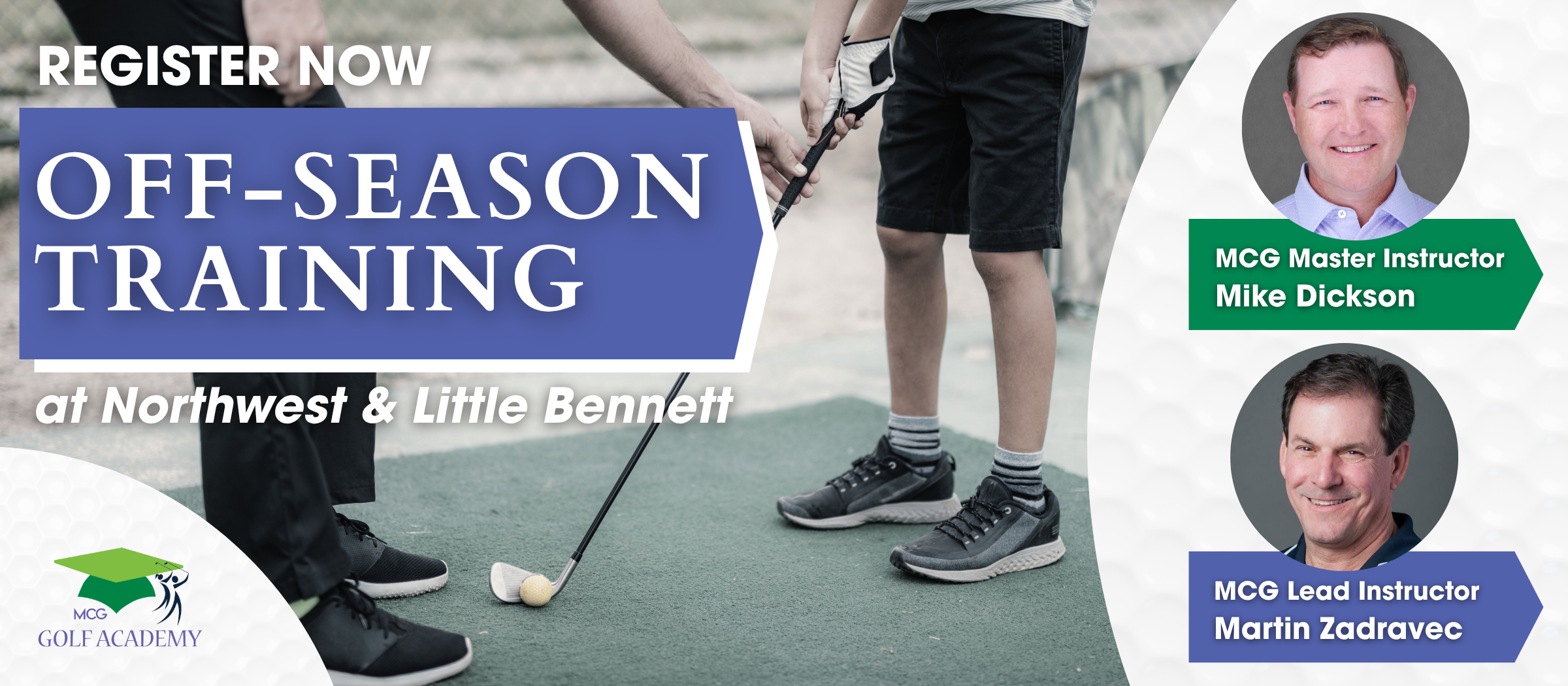 MCRA MCG MCG Academy NOV 2025 Off Season Lessons web banner